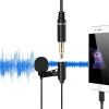 ALLY iPhone Lightning Yaka Mikrofonu+3.5MM jack Profesyonel Youtuber Mikrofonu-(5775)