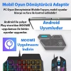 ALLY Mix Elite Plus - PUBG denetleyicisi için Gamepad mobil oyun klavye Mouse dönüştürücü Bluetooth Android oyun adaptörü-(5775)