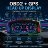 Ally P4 OBD2 + GPS Head Up Display HUD Dijital Hız Göstergesi-(5775)