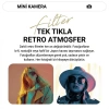 Ally PixMini Retro Video Dijital Kamera Ağ Kamerası DVR 1080P HD-(5775)