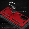 Ally Sm Galaxy S20 Ultra Yüzüklü Kılıf Armor Shockproof Ring kılıf-(5775)