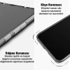 Ally Space iPhone 13 Pro 6.1inç Kamera Korumalı Premium Silikon Şeffaf Kılıf-(5775)
