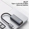 ALLY Type-c to RJ 45 2.5 Gbps Ethernet kablosu-(5775)