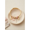 Anahtar ve Fil Model Pembe Charmlı Bileklik TJ-BB8753