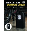 Analog Manometreli Kompakt Araç Hava Pompası Lastik Şişirme Cihazı