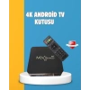 Android TV Box 4K – 2GB RAM 16GB ROM Kablosuz Wi-Fi Medya Oynatıcı