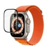 Apple Watch Ultra 49mm 3D Full Kaplama Ekran Koruyucu PET+PMMA-(5775)