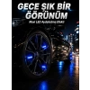Araç Sibop Işığı 4lü Set Otomatik Yanan LED Lastik Aksesuarı