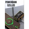 Aynalı Bluetooth Kulaklık Telefon Standlı Dijital Göstergeli