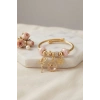 Balık ve Tinker Bell Model Pembe Charmlı Bileklik TJ-BB8720