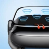 Baseus Apple Watch 42mm 3D Kavisli Tempered Kırılmaz Cam Koruyucu-(5775)