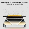 Baseus Corning iPhone 15 Plus Full Koruma Eye-Protection Tempered Cam Ekran Koruyucu-(5775)