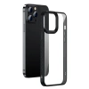Baseus Crystal iPhone 13 Pro Max Kılıf Jel Çerçeve Zırhlı Silikon Kılıf-(5775)
