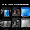 Baseus Crystal iPhone 15 Pro Max Privacy Full Koruma Tempered Cam Ekran Koruyucu 2 Adet Set-(5775)