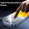 Baseus Crystalline iPhone 15 için Parlama Önleyici Tempered Cam Ekran Koruyucu-(5775)
