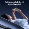 Baseus Crystalline iPhone 15 Pro Max Full Koruma Anti Mavi Işık Tempered Cam Ekran Koruyucu-(5775)