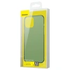Baseus Frosted Glass iPhone 12 -12 Pro 6.1inch Shockproof Koruyucu Kılıf-(5775)