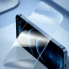 Baseus iPhone 15 Corning Serisi Silikon Kılıf + Tempered Ekran Koruyucu Set-(5775)