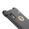 Baseus İPhone Xs Max Bear Sevimli Ayı Figür Soft Silikon Kılıf-(5775)