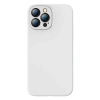 Baseus Liquid iPhone 13 Pro Max Kılıf Kamera Korumalı İçi Kadife Silikon Kılıf-(5775)