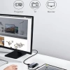 Baseus Magic Çok Fonksiyonlu Klipsli Type-C HUB 6in1 (USB3.0+SD+TF+HDMI+Type-C+3.5mm) Adaptör Çoklay-(5775)