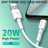 Baseus Mini White Micro USB 4A OPPO VIVO Dash Usb Şarj Kablosu 0.5cm-(5775)