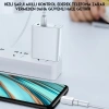Baseus Mini White Micro USB 4A OPPO VIVO Dash Usb Şarj Kablosu 0.5cm-(5775)