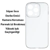 Baseus Simple Case iPhone 14 Pro 6.1 Kamera Korumalı İnce Silikon Şeffaf Kılıf-(5775)