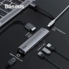 Baseus Usb Type C 6in1 HDMI 3x USB 3.0 RJ45 Çoğaltıcı Adaptör-(5775)