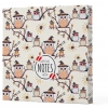 Baykuş 7 - Çizgisiz Yan Boyamalı Defter