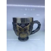 Baykuş Çelik Kupa Bardak Kod 6931