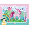 Blue Fus Unicorn (Tek Boynuzlu At) - Puzzle 30 Parça