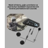Bluetooth 5.0 EDR Kask Kulaklık Yüksek Ses Kalitesi ve Gürültü Önleme