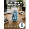 Bluetooth 5.2 Destekli Mavi Pilli Kablosuz Mouse Yeni Nesil