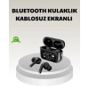 Bluetooth 5.3 ANC Kablosuz Kulaklık – Dokunmatik Kontrol Dijital Ekran ve Uzun Pil Ömrü