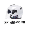 Bluetooth 5.3 Motosiklet Kask Intercom Gürültü Engelleyici Su Geçirmez Kulaklık