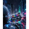 Bluetooth 5.3 Motosiklet Kask Intercom Kulaklık 1000 Metre IPX6 Su Geçirmez