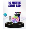Bluetooth Kontrollü Smart Şerit Led 10M Sese Duyarlı RGB Aydınlatma