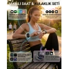 Bluetooth Kulaklıklı Akıllı Saat Seti Yüksek Ses Kalitesi ve 3D Ekran