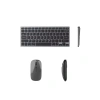 Bluetooth ve 2.4G Destekli Kablosuz Klavye Mouse Seti Şarj Edilebilir