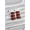 Bordo Vintage Model Gold Renk Kadın Küpe - TJ-BKP11676