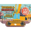 Büyük İş Makineleri Boyama ve Çıkartma Kitabı