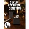 Çakmak Parlak Siyah Doldurulabilir Hedyelik Eşya Yeni Nesil