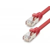 Cat7 Ethernet Patch Kablosu 10 Gbps 600 Mhz 30 Cm - Kırmızı HDX5105
