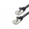 Cat7 Ethernet Patch Kablosu 10 Gbps 600 Mhz 30 Cm - Siyah HDX5088