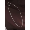 Çelik Gümüş Renk 60 cm İnce İtalyan Zincir Kolye 5886