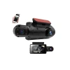 Çift Görüşlü Dashcam – Gece Görüşlü 1080P Araç İçi Güvenlik Kamerası