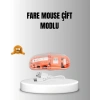 Çift Modlu Kablosuz Bluetooth 5.0 + 2.4GHz Mouse – 3 Cihaz Bağlantılı Hızlı Geçiş Düğmeli