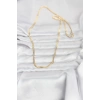 CM 14K Gold Renk 60 cm Zincir Kadın Kolye 5886