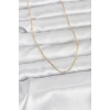 CM 14K Gold Renk 60 cm Zincirli Kadın Kolye 5886